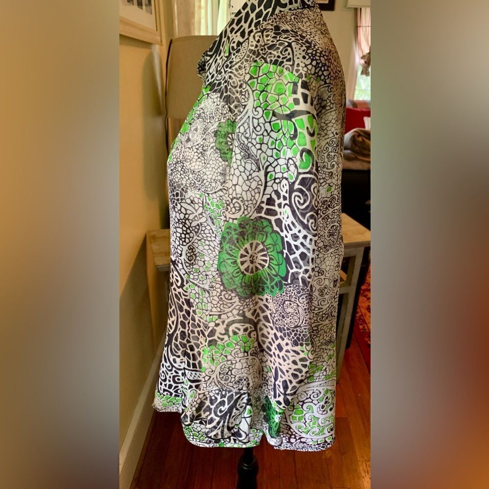 Nicola print blouse - Picture 5 of 6